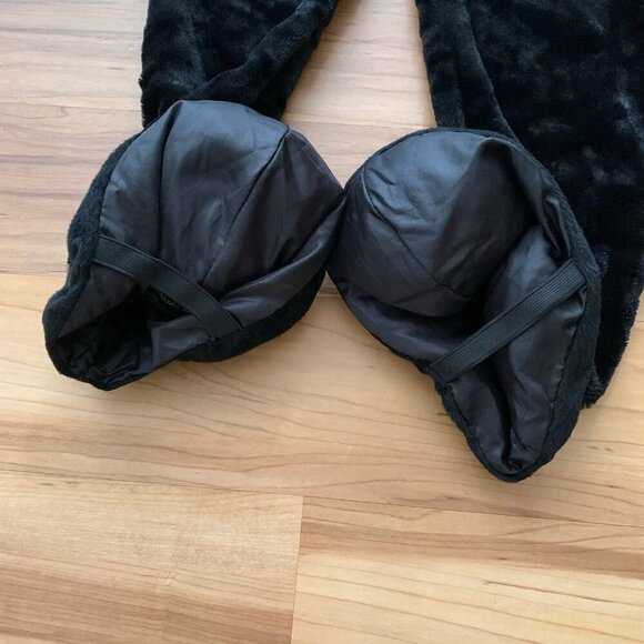 Panda Bear Hooded Halloween Costume Pajama Suit Lounger Size 4T-5T - Picture 9 of 10